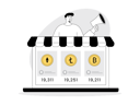 پیش‌نمایش فایل man-marketing-about-cryptocurrencies-8020297 از پک معامله