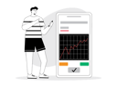 پیش‌نمایش فایل man-trading-on-mobile-phone-8020337 از پک معامله