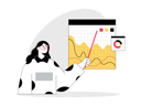 پیش‌نمایش فایل woman-presenting-statistics-chart-8020303 از پک معامله