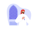 پیش‌نمایش فایل arab-man-with-tisbah-in-hands-8340354 از پک روزه داری رمضان