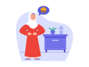 پیش‌نمایش فایل muslim-girl-craving-for-burger-8340324 از پک روزه داری رمضان