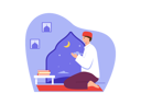 پیش‌نمایش فایل muslim-man-doing-evening-prayer-8340340 از پک روزه داری رمضان