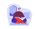 پیش‌نمایش فایل muslim-man-reading-quran-8340357 از پک روزه داری رمضان