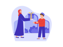 پیش‌نمایش فایل muslim-mother-gifting-child-8340358 از پک روزه داری رمضان