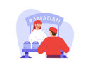 پیش‌نمایش فایل people-doing-shopping-for-ramadan-8340331 از پک روزه داری رمضان