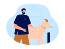 پیش‌نمایش فایل muslim-man-bring-goat-for-eid-8549082 از پک مسلمان