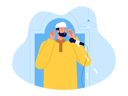 پیش‌نمایش فایل muslim-man-doing-muslim-prayer-8549094 از پک مسلمان