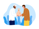 پیش‌نمایش فایل muslim-man-giving-alms-to-others-8549064 از پک مسلمان
