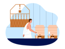 پیش‌نمایش فایل muslim-man-going-for-worship-at-mosque-8549056 از پک مسلمان