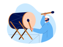 پیش‌نمایش فایل muslim-man-playing-bedug-8549093 از پک مسلمان