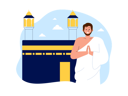 پیش‌نمایش فایل muslim-man-standing-at-mecca-8549071 از پک مسلمان