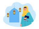 پیش‌نمایش فایل muslim-woman-holding-quran-book-8549101 از پک مسلمان