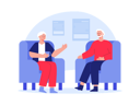 پیش‌نمایش فایل aged-couple-talking-with-each-other-8671991 از پک خانه سالمندان