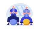 پیش‌نمایش فایل aged-people-doing-yoga-8671975 از پک خانه سالمندان