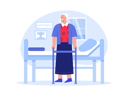 پیش‌نمایش فایل aged-woman-using-walker-8671978 از پک خانه سالمندان