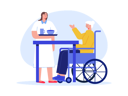 پیش‌نمایش فایل female-nurse-giving-food-to-handicapped-woman-8671985 از پک خانه سالمندان