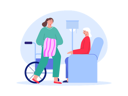 پیش‌نمایش فایل female-nurse-helping-handicapped-woman-8672011 از پک خانه سالمندان