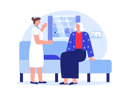 پیش‌نمایش فایل female-nurse-with-aged-woman-8671980 از پک خانه سالمندان