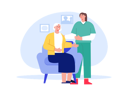 پیش‌نمایش فایل nurse-taking-care-of-old-woman-in-nursing-home-8672013 از پک خانه سالمندان