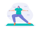 پیش‌نمایش فایل girl-doing-yoga-8689257 از پک کاهش وزن