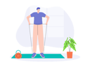 پیش‌نمایش فایل man-doing-workout-8689246 از پک کاهش وزن