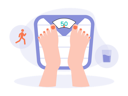 پیش‌نمایش فایل weigh-scale-8689258 از پک کاهش وزن