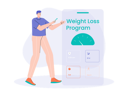 پیش‌نمایش فایل weight-loss-program-8689250 از پک کاهش وزن