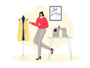 پیش‌نمایش فایل female-fashion-designer-9270976 از پک صنایع دستی