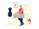 پیش‌نمایش فایل male-fashion-designer-9270954 از پک صنایع دستی