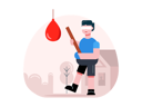 پیش‌نمایش فایل boy-doing-pukul-balon-9495099 از پک روز استقلال اندونزی