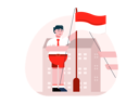 پیش‌نمایش فایل boy-hosting-indonesia-flag-9495105 از پک روز استقلال اندونزی