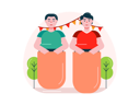 پیش‌نمایش فایل children-celebrate-indonesian-independence-day-9495114 از پک روز استقلال اندونزی