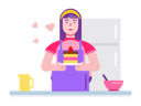 پیش‌نمایش فایل woman-eating-cake-9883413 از پک دسر