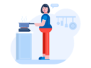 پیش‌نمایش فایل girl-cooking-9883264 از پک سرگرمی