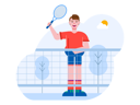 پیش‌نمایش فایل male-tennis-player-9883252 از پک سرگرمی