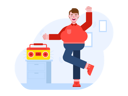 پیش‌نمایش فایل man-dancing-9883250 از پک سرگرمی