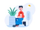 پیش‌نمایش فایل man-gardening-9883244 از پک سرگرمی