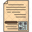 پیش‌نمایش فایل document-barcode-5851206 از پک بارکد و کد QR