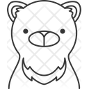 پیش‌نمایش فایل bear-face-6168976 از پک هید2 حیوان