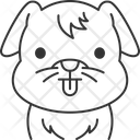 پیش‌نمایش فایل dog-face-6168984 از پک هید2 حیوان