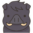 پیش‌نمایش فایل boar-face-6168918 از پک هید2 حیوان