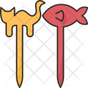 پیش‌نمایش فایل animal-picks-6716290 از پک اکسسوری جعبه بنتو