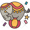 پیش‌نمایش فایل elephant-8596089 از پک المان سیرک