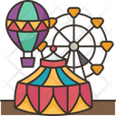 پیش‌نمایش فایل fairground-8596090 از پک المان سیرک