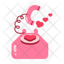 پیش‌نمایش فایل telephone-sticker-10893984 از پک استیکر روز ولنتاین