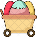 پیش‌نمایش فایل easter-eggs-cart-11207336 از پک تخم مرغ عید پاک