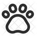 پیش‌نمایش فایل paw-print-2504667 از پک ایموجی طبیعت و اشیاء محبوب