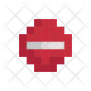 پیش‌نمایش فایل prohibited-sign از پک مجموعه بازی پیکسلی