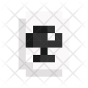 پیش‌نمایش فایل spade-card-13 از پک مجموعه بازی پیکسلی