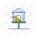 پیش‌نمایش فایل bird-house-1436881 از پک باغبانی